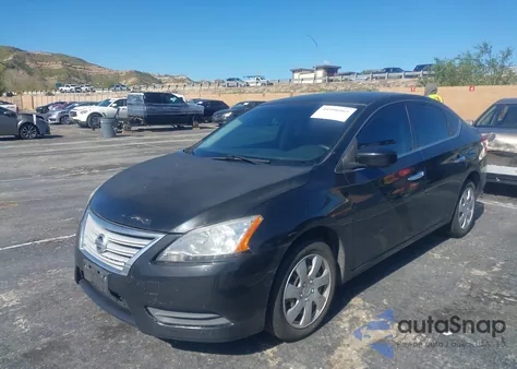 2015 Nissan Sentra S z USA, uszkodzony, nr VIN 3N1AB7APXFY257171